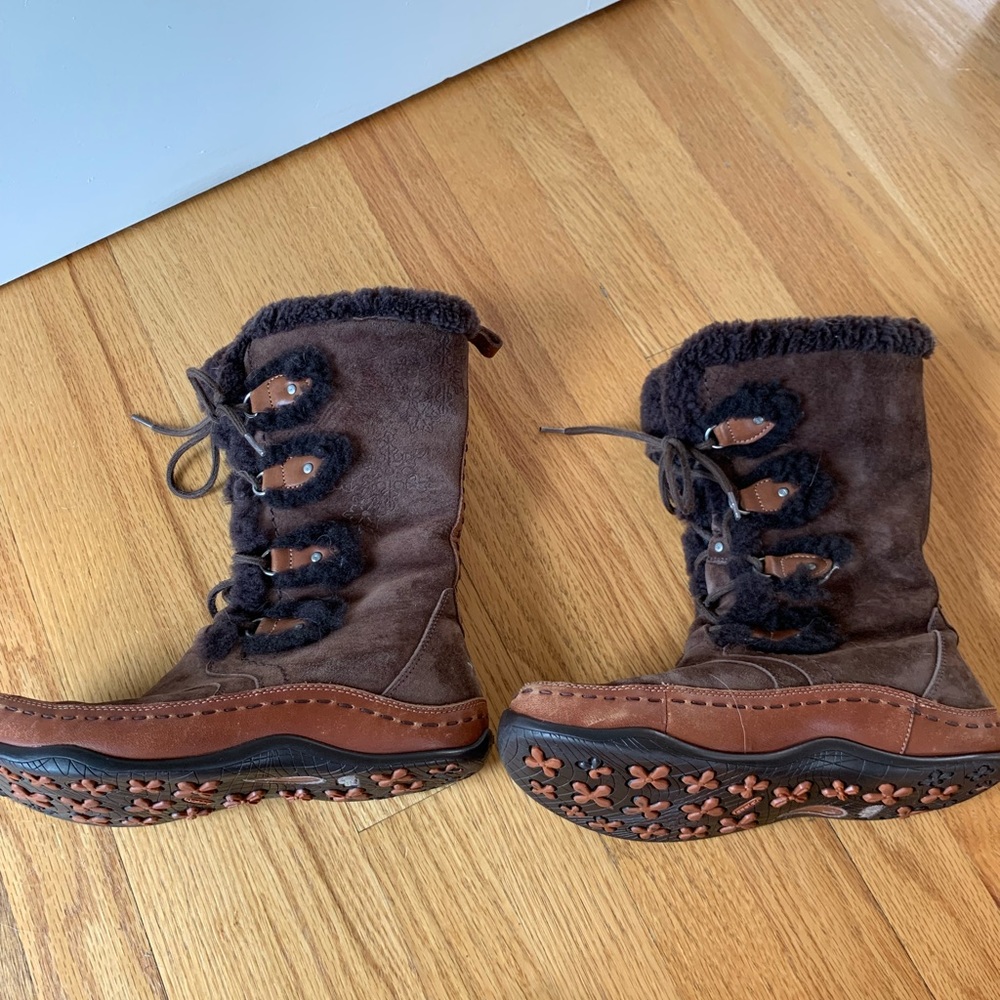 North Face Winter Boots Brown Size 8.5